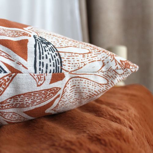 Coussin Déco Imprimé "casamance" 40x40cm Multicolore