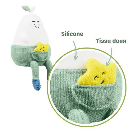 Veilleuse Silicone Modele : Bertille - Nomade - Lumiere Douce