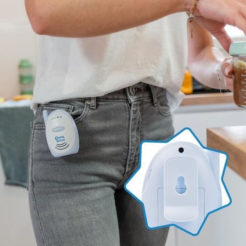 Babyphone Audio - Simple D'utilisation - Portée 300m - Babyphone Compact - Alarme Sonore Et Visuelle