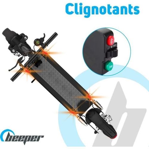 Trottinette Électrique Avec Alarme 10 Pouces - Max Fx10-g2-8 - 500w - 48v - 8ah