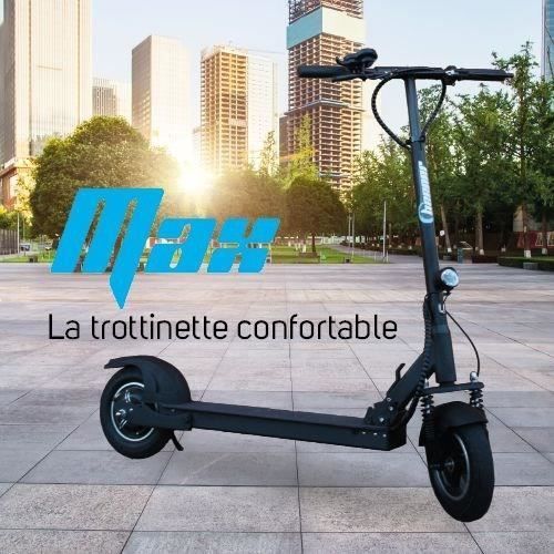 Trottinette Électrique Avec Alarme 10 Pouces - Max Fx10-g2-8 - 500w - 48v - 8ah