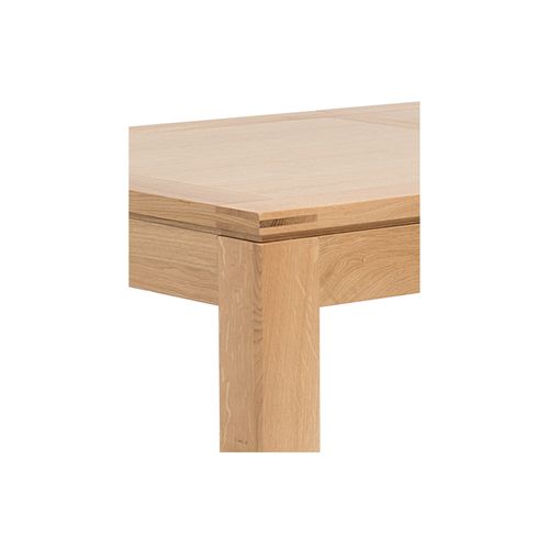 Table Rectangulaire à Rallonges L160/240 + 4 Chaises Tissu - Boston