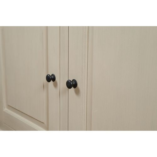 Buffet Vaisselier En Bois 3 Portes Éclairage LED - Villas