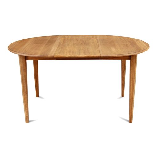 Table Ronde Extensible Bois Chêne Moyen Massif D115 - Victoria