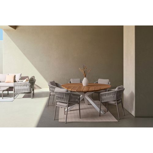 Fauteuils De Jardin En Métal Et Polypropylène (lot De 4) - Cannes