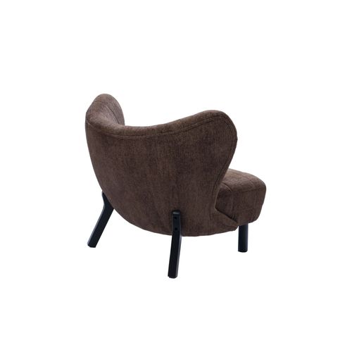 Fauteuil Crapaud Pieds Métal Et Velours - Gaspard