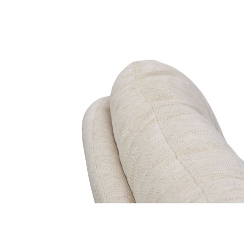 Fauteuil De Salon Relax Pivotant En Tissu - Eric