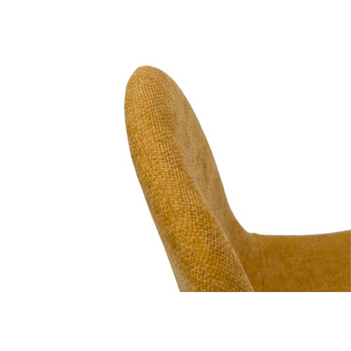 Chaises Avec Pieds En Métal Et Assises En Tissu (lot De 2) - Zelie