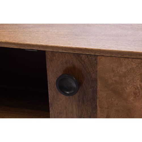 Meuble TV En Manguier 2 Portes 1 Tiroir L150 - Gil