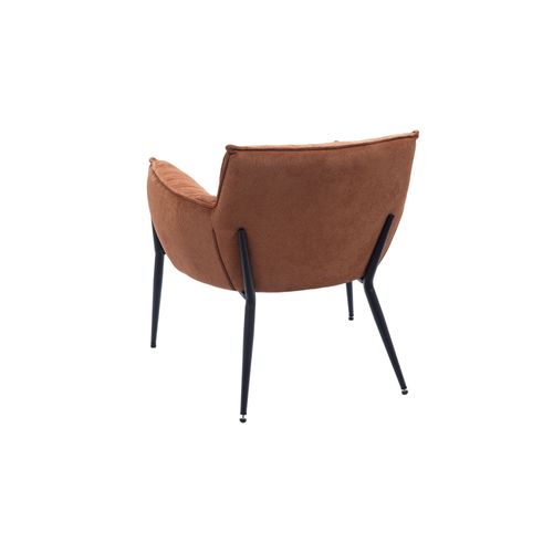 Fauteuil De Salon En Velours Chenille - Brit