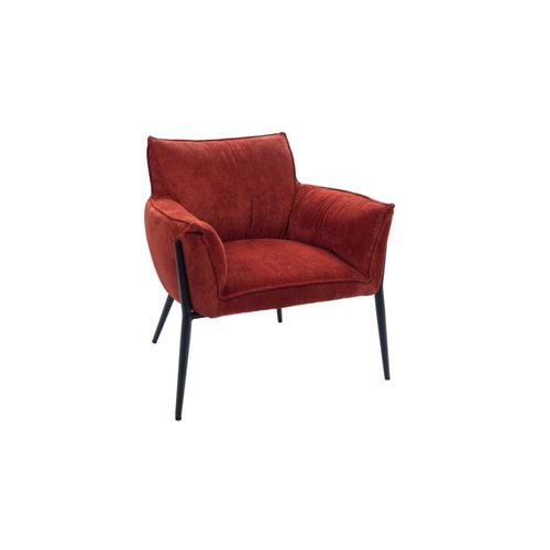 Fauteuil De Salon En Velours Chenille - Brit