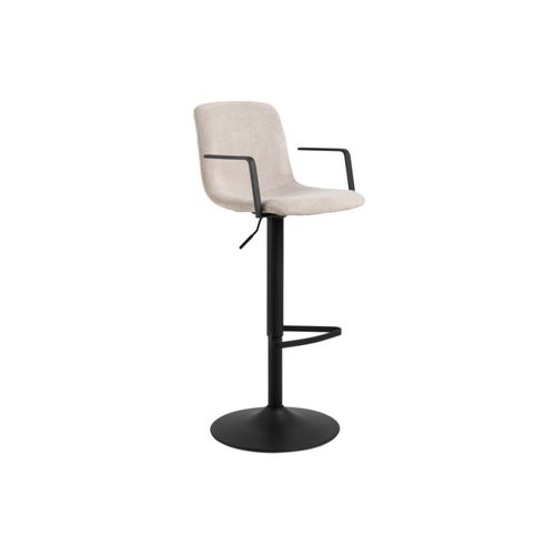 Tabourets De Bar Réglables Et Pivotants Beiges (lot De 2) - Noa