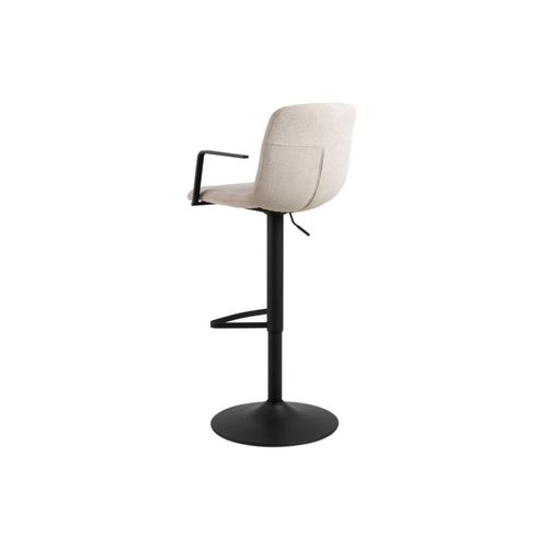Tabourets De Bar Réglables Et Pivotants Beiges (lot De 2) - Noa