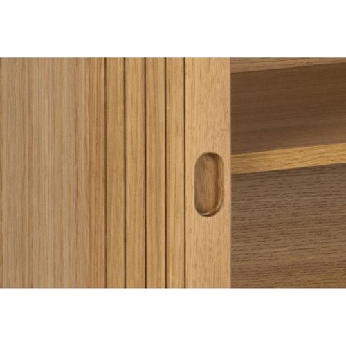 Buffet En Bois Avec 2 Portes Coulissantes L160 - Gaynel