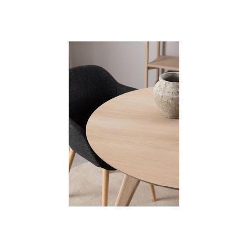 Table De Salle à Manger Chêne Blanchi L100 4 Personnes - Tiwi