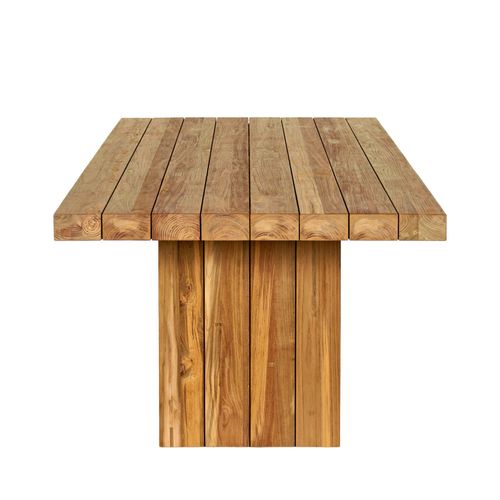 Table Indoor/outdoor En Bois Recyclé L245 10 Places - Nonza
