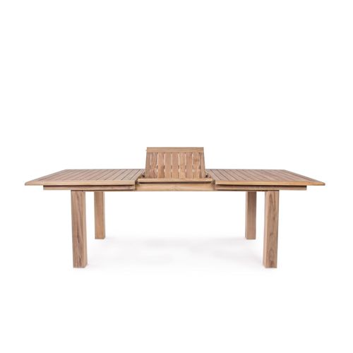 Table De Jardin Extensible En Teck L180/240 10 Places - Bolonia