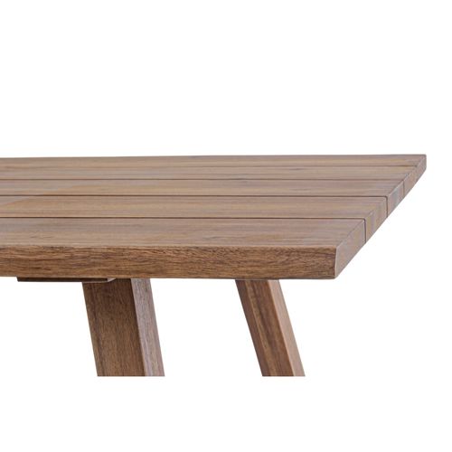 Table D'extérieur En Acacia Brun L180 8 Personnes - Mary Cliff