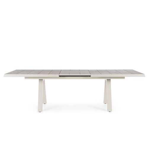Table De Jardin Extensible En Céramique Gris Cendré L205/265 - Cenitz