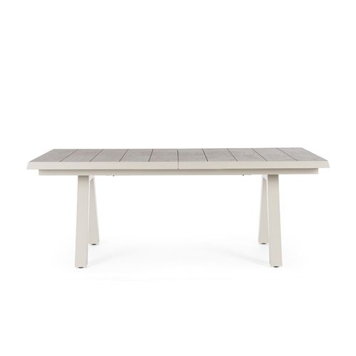 Table De Jardin Extensible En Céramique Gris Cendré L205/265 - Cenitz