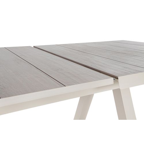 Table De Jardin Extensible En Céramique Gris Cendré L205/265 - Cenitz