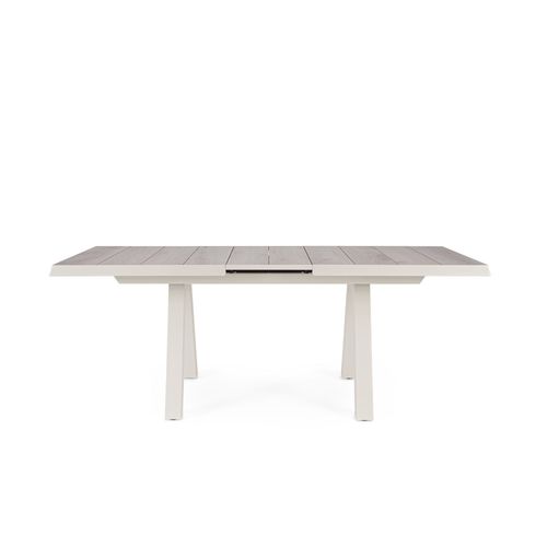 Table De Jardin Extensible En Céramique Gris Cendré L163/203 - Cenitz