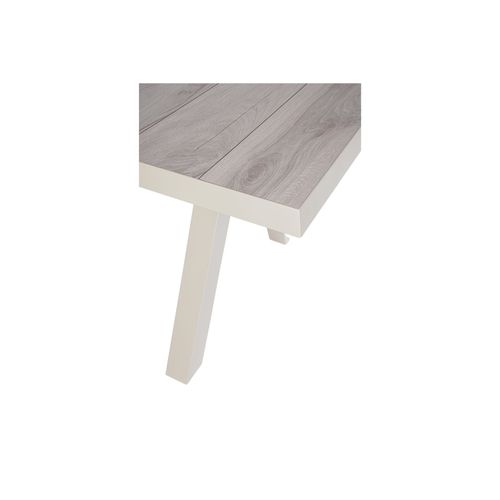 Table De Jardin Extensible En Céramique Gris Cendré L163/203 - Cenitz