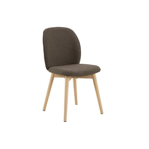 Chaises Scandinaves En Tissu Bouclette (lot De 2) - Alix