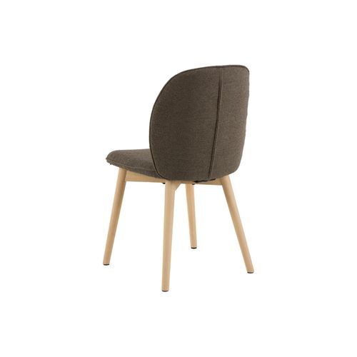Chaises Scandinaves En Tissu Bouclette (lot De 2) - Alix