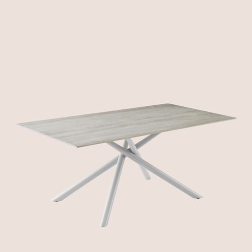 Table De Salle à Manger En Céramique L180 8 Places - Ines