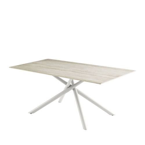 Table De Salle à Manger En Céramique L180 8 Places - Ines