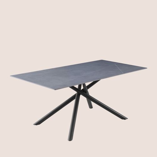 Table De Salle à Manger En Céramique L180 8 Places - Ines