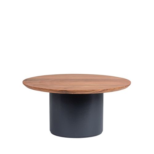 Table Basse Ronde Contemporaine D70 En Acacia - Sajo