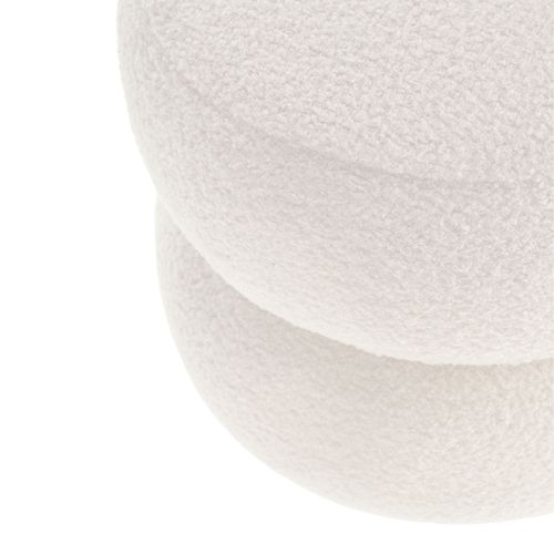 Pouf Rond D41 En Tissu - Lenny