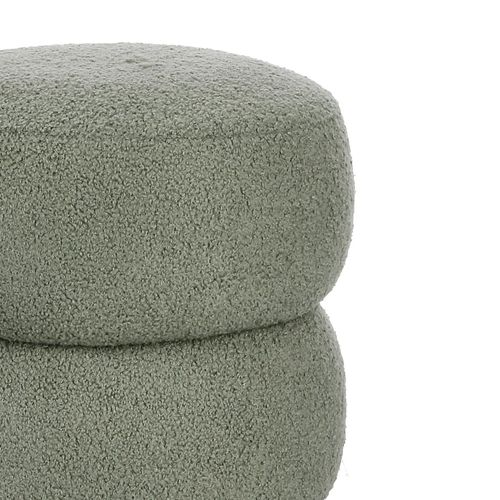 Pouf Rond D41 En Tissu - Lenny