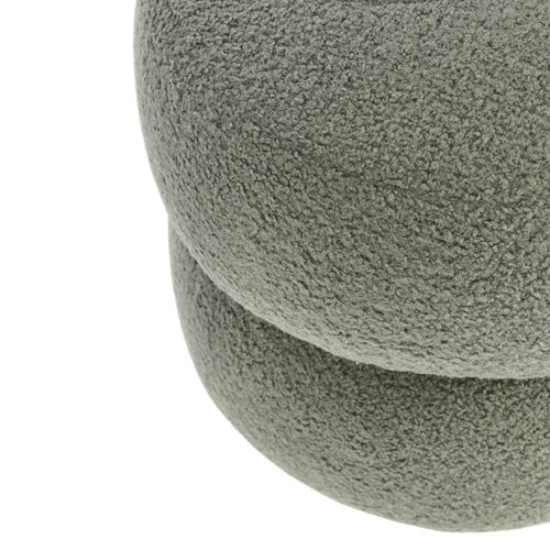 Pouf Rond D41 En Tissu - Lenny