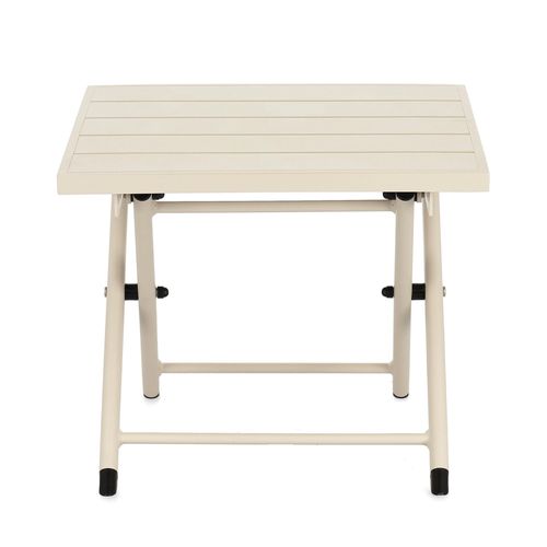 Table Basse Pliante De Jardin En Aluminium L44 - Cabourg