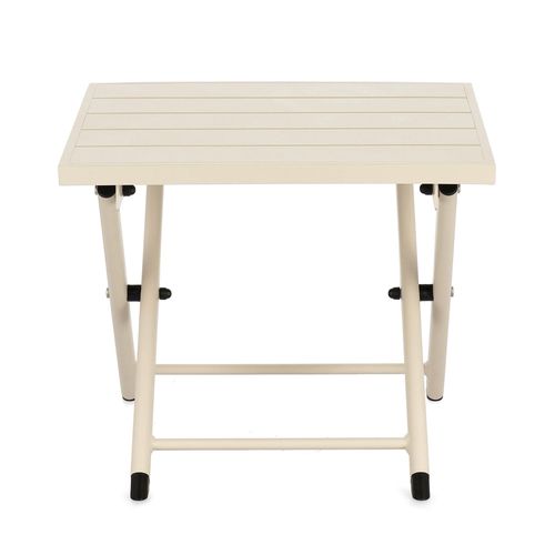 Table Basse Pliante De Jardin En Aluminium L44 - Cabourg