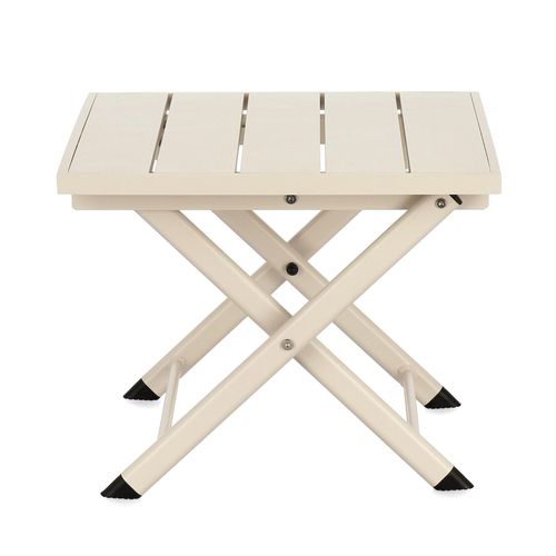 Table Basse Pliante De Jardin En Aluminium L44 - Cabourg