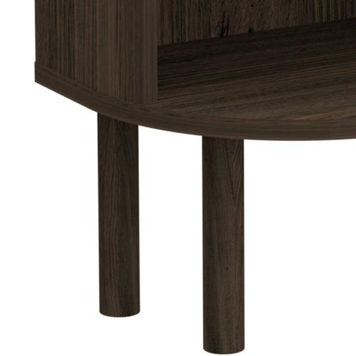 Table De Chevet Demi-cercle 1 Tiroir 1 Niche - Macon