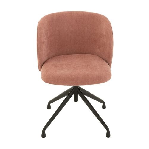 Chaises Pivotantes Réglables En Hauteur En Tissu (lot De 2) - Mia