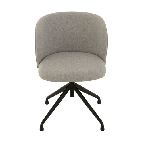 Chaises Pivotantes Réglables En Hauteur En Lin (lot De 2) - Mia