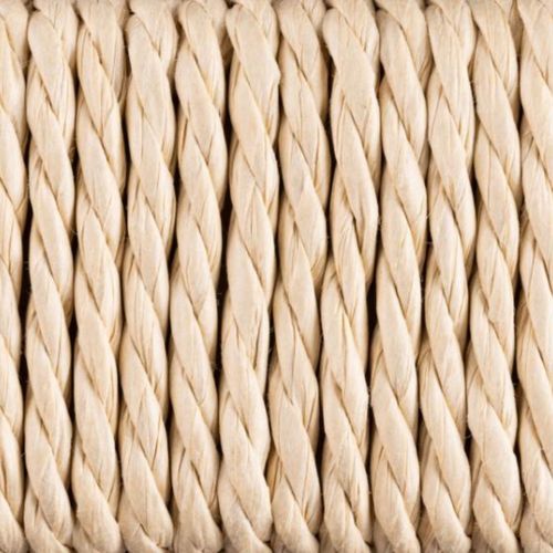 Tabouret En Bois Et Assise Tressée L80 - Theo