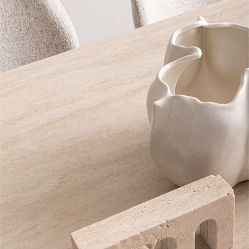 Table Rectangulaire Extensible Céramique 6/10 Places L170/250 - Marine