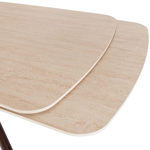 Table Rectangulaire Extensible Céramique 6/10 Places L170/250 - Marine