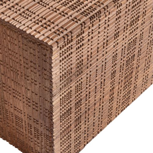 Table Basse Ou Banc En Bois De Manguier Marqueté L140 - Blas