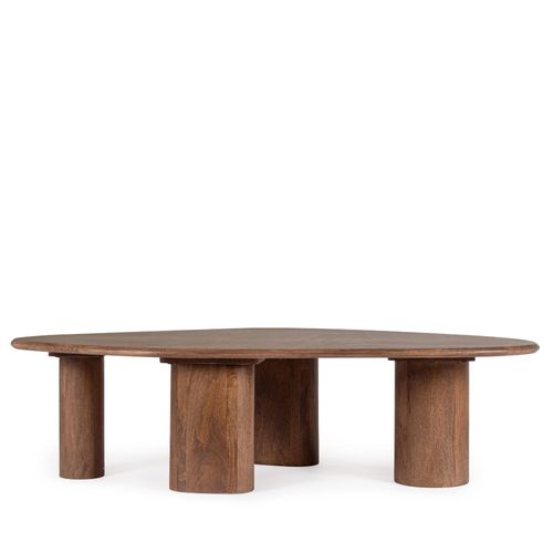 Table Basse Organique Ovale En Manguier L150 - Blas