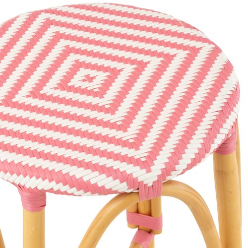 Tabourets De Bar Parisiens Assise Tressée (lot De 2) - Montmartre