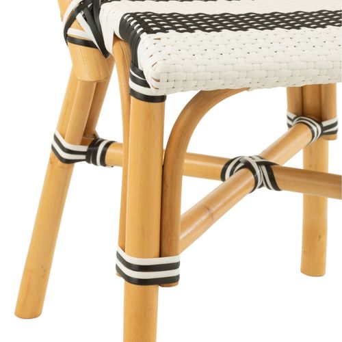 Chaises Parisiennes Tressées Rayures (lot De 2) - Montmartre