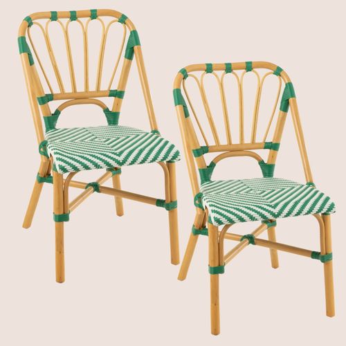 Chaises Parisiennes Tressées (lot De 2) - Montmartre